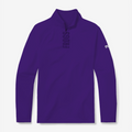 TCU Horned Frogs purple quarter zip with purple Frogs lettering by GMDY front view